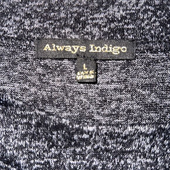 Always Indigo Soft Long Sleeve Tee! - Picture 11 of 15